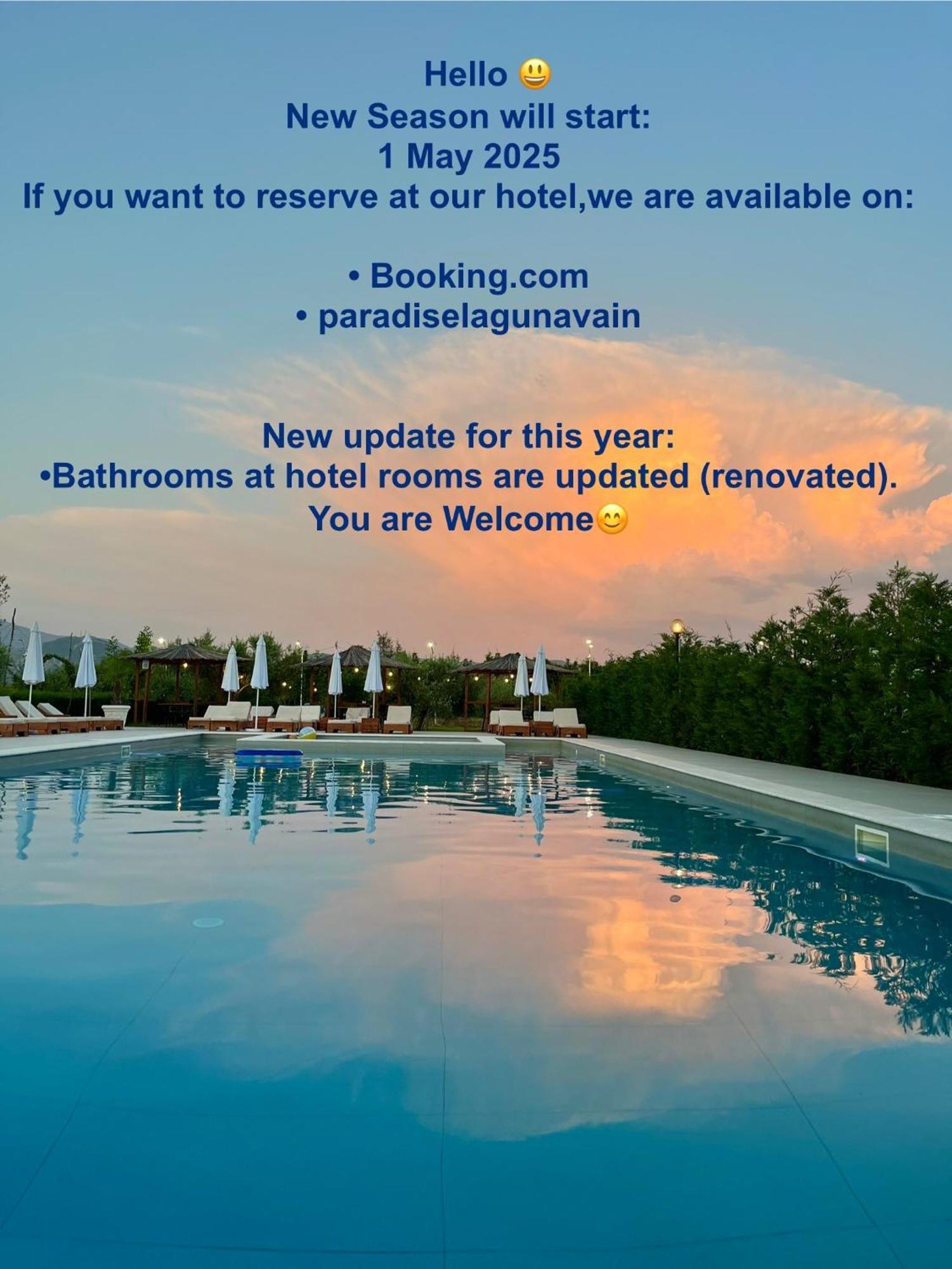 Hotel Paradise Laguna Vain